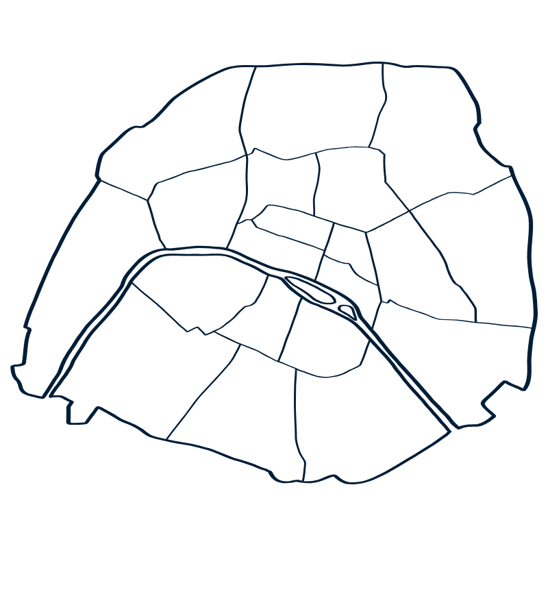 Entretien d'immeuble à Paris 1 carte des arrondissements de paris